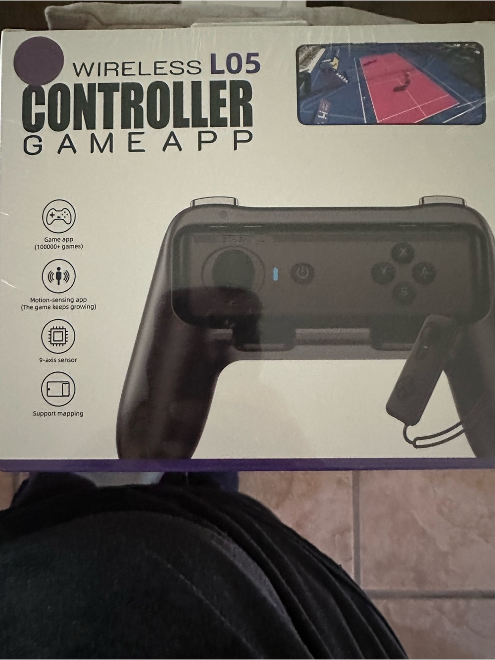Wireless L05 Black Game Controller -